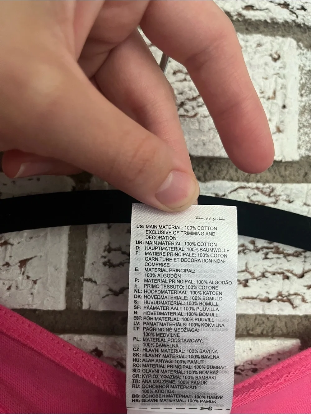 adidas Bright Pink Logo Tank Top workout gym wear - Picture 5 of 6